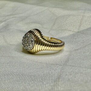 Gold Plated Stainless steel ring for women